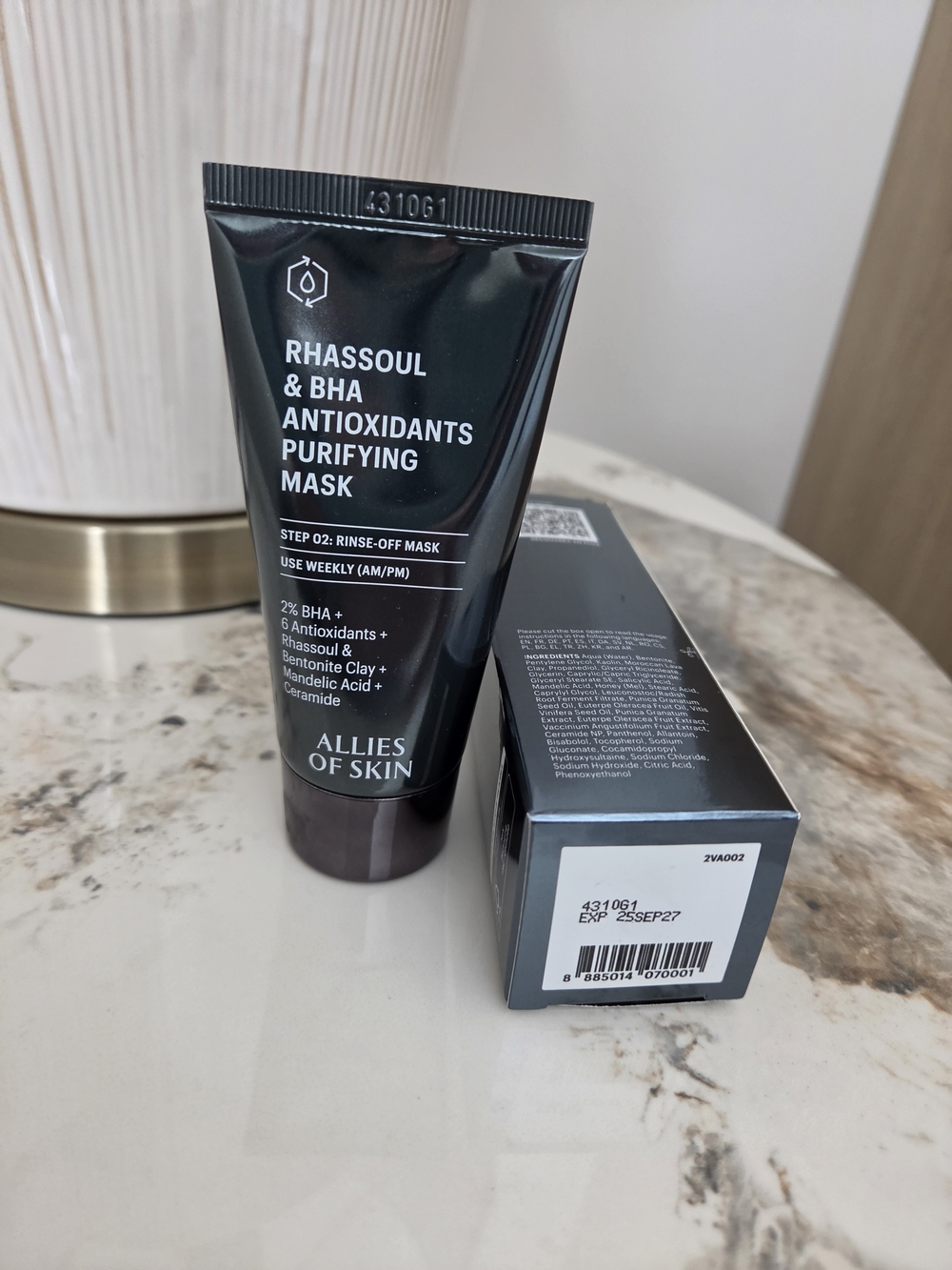 Allies of Skin Purifying Mask - Black